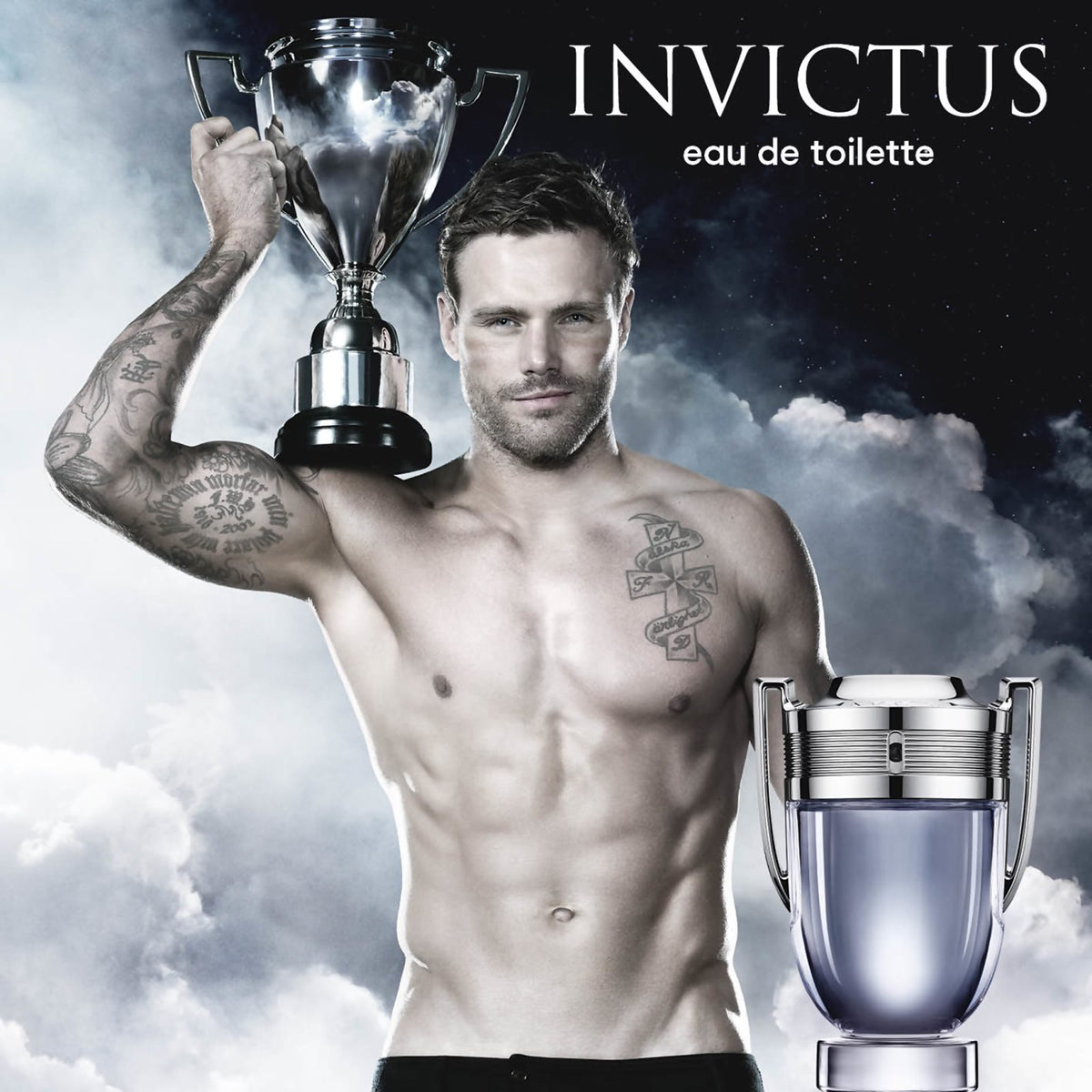 Paco Rabanne Invictus, flacon trofeu apă de toaletă 100 ml