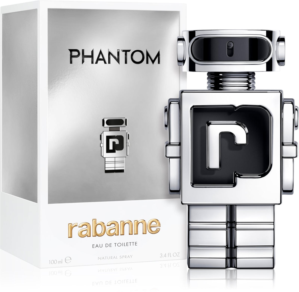 Paco Rabanne Phantom, detaliu flacon apă de toaletă