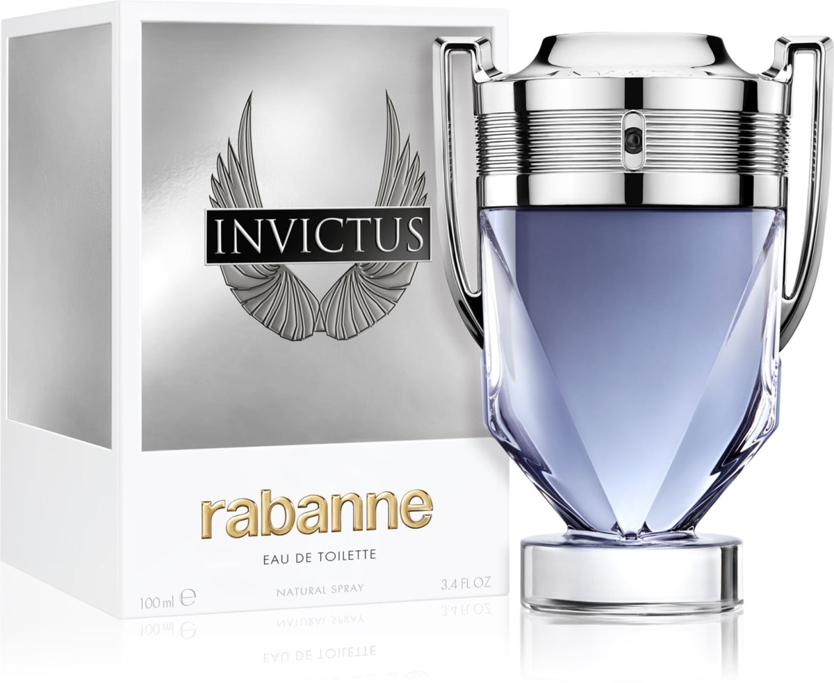 Paco Rabanne Invictus, detaliu flacon apă de toaletă