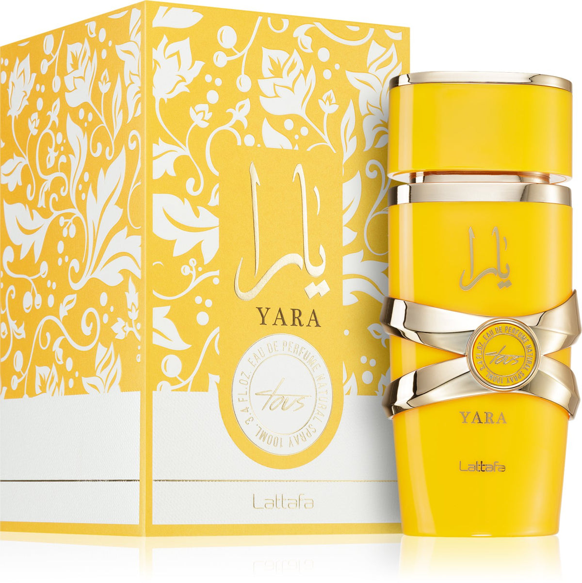 Lattafa Yara Tous, apă de parfum 100 ml, vedere laterală