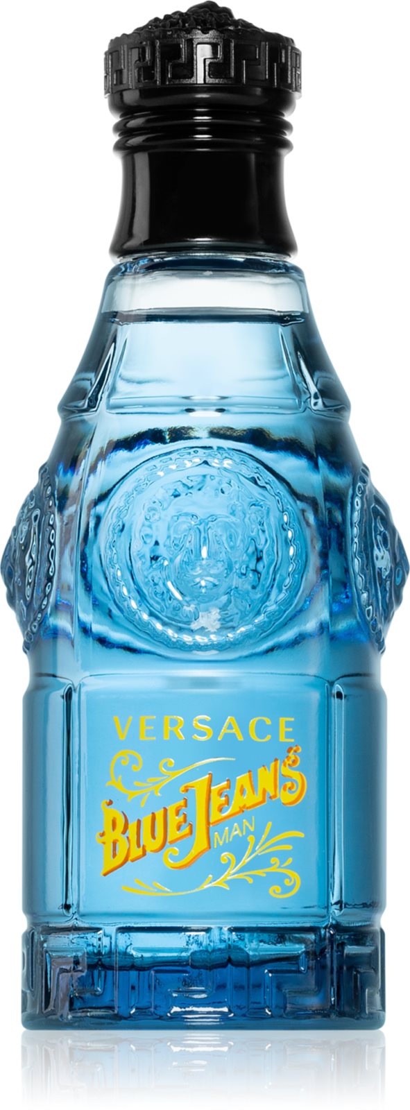 Versace Blue Jeans, apă de toaletă 75 ml, flacon denim