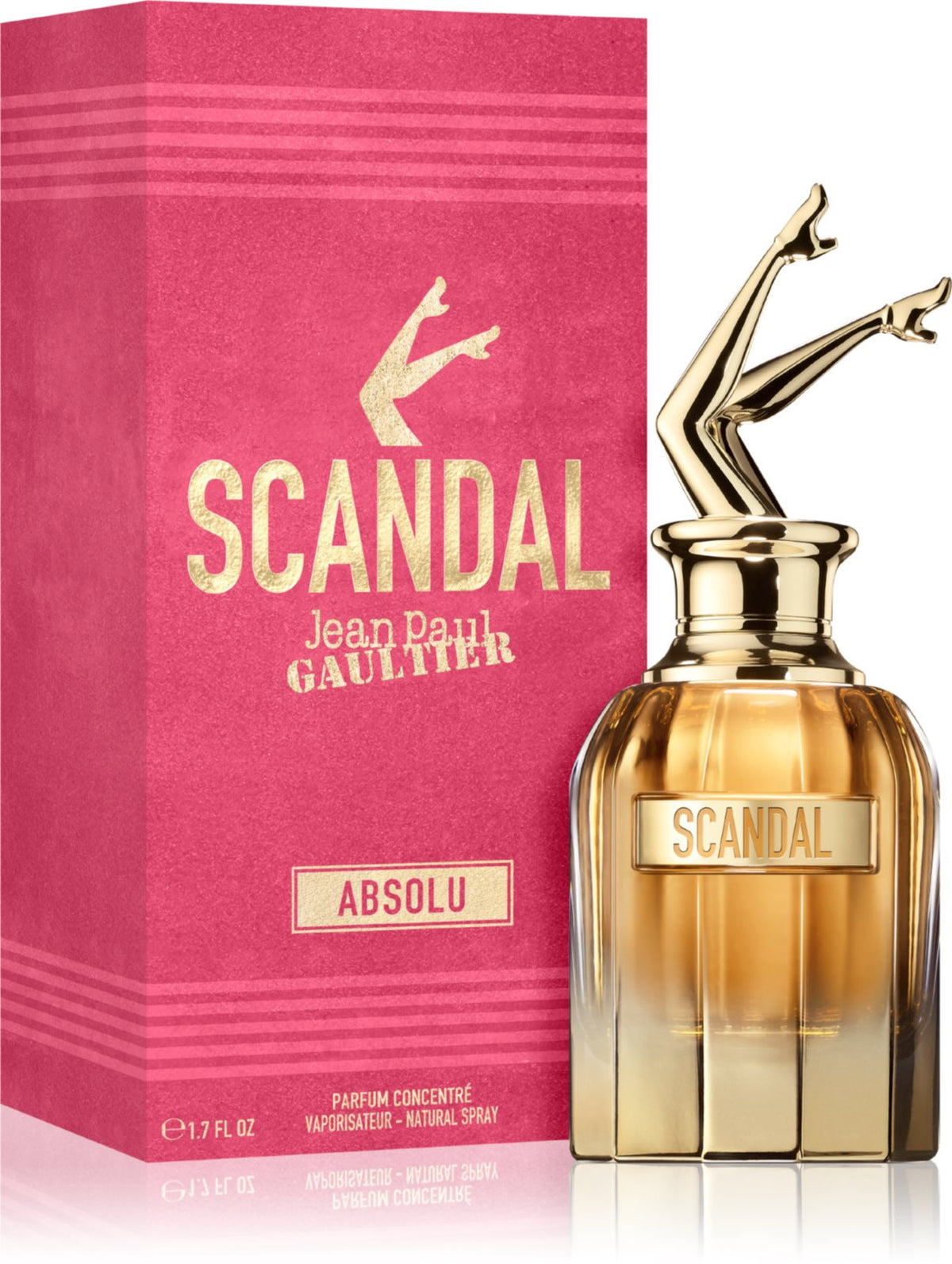 Jean Paul Gaultier Scandal Absolu, flacon parfum concentrat cu cutia