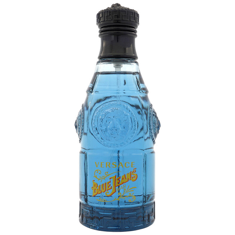 Versace Blue Jeans, detaliu flacon apă de toaletă 75 ml